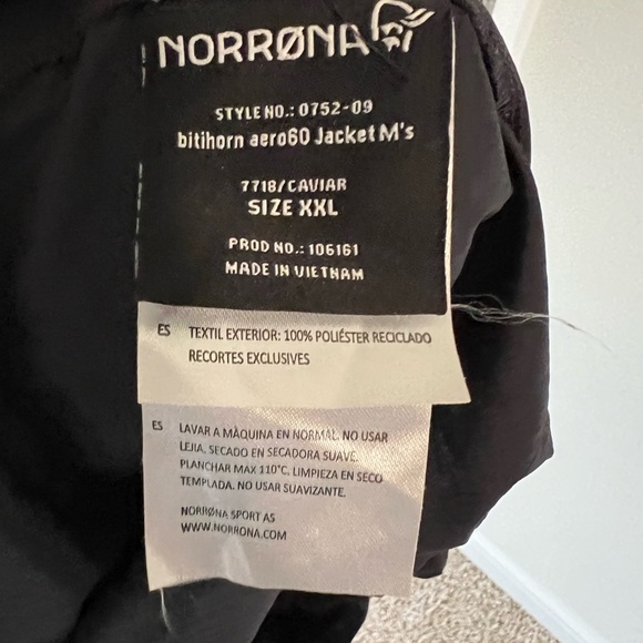 Men’s Norrona Bitihorn jacket, XXL - Picture 3 of 4